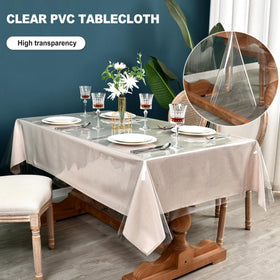 Nasitos picnic and party tablecloth clear cover for gatherings