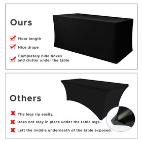 Nasitos professional tablecloth enhances trade show displays