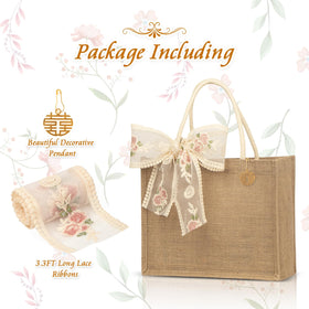 NatCasa DIY kit with ribbons and charms for customization.