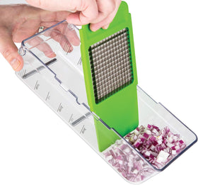 National Express Vidalia Chop Wizard Pro Max cleaning grid and lid for easy cleanup.