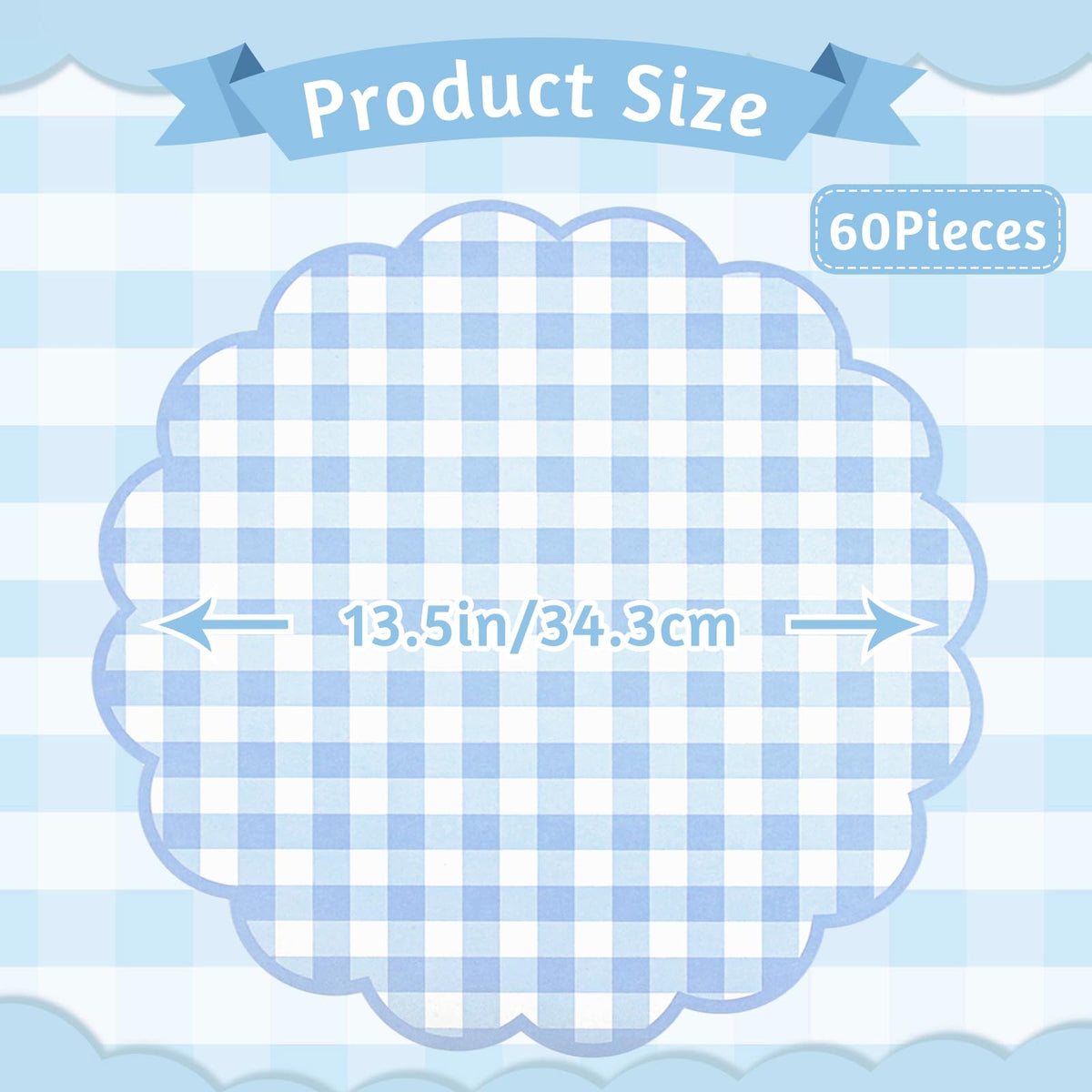 NatNarr 60-piece disposable placemats ideal for large dinners and events