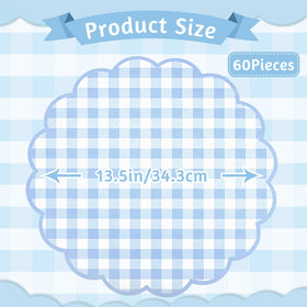 NatNarr 60-piece disposable placemats ideal for large dinners and events