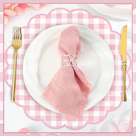 NatNarr disposable placemat 13.5 inch protects surfaces during meals