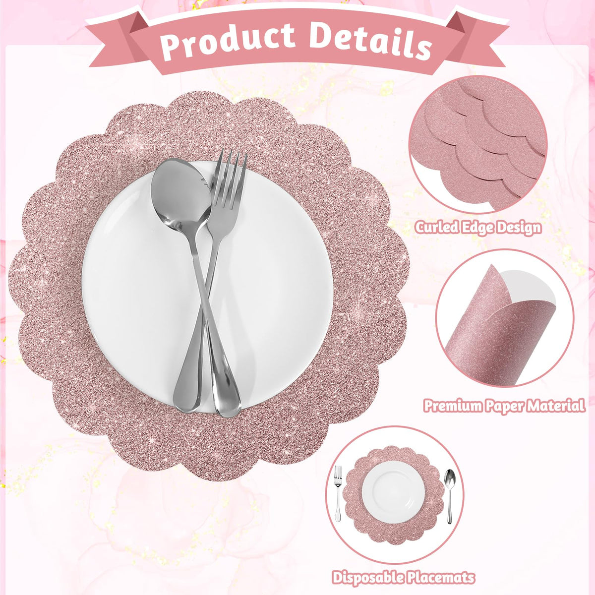 NatNarr disposable placemats simplify cleanup after meals