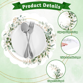 NatNarr disposable placemats protecting surfaces during events