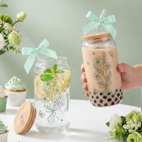 NatNarr floral-pattern cups on table during a tea party