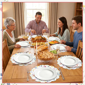 NatNarr Mother's Day and bridal showers placemats ideal for celebrations