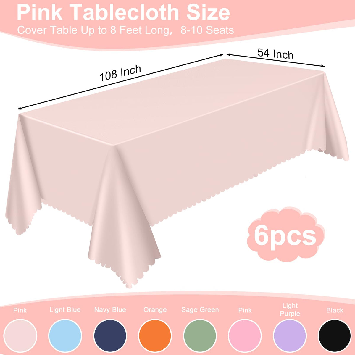 NatNarr scalloped-edge design close-up adds refined look to tables.