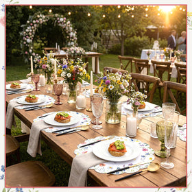 NatNarr party-ready placemats enhance table setting and guest experience
