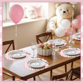 NatNarr placemat provides table protection for gatherings