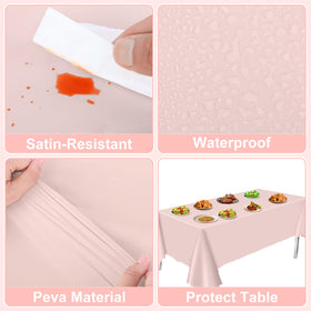 NatNarr waterproof surface close-up highlighting stain resistance for spills.