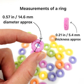 Natucraft Fruit Rings resin art potential with loop shapes