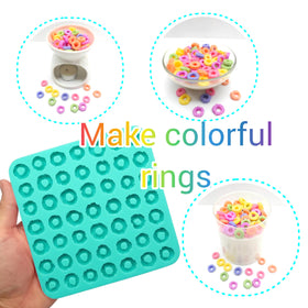 Natucraft Fruit Rings silicone flexible mold for easy release