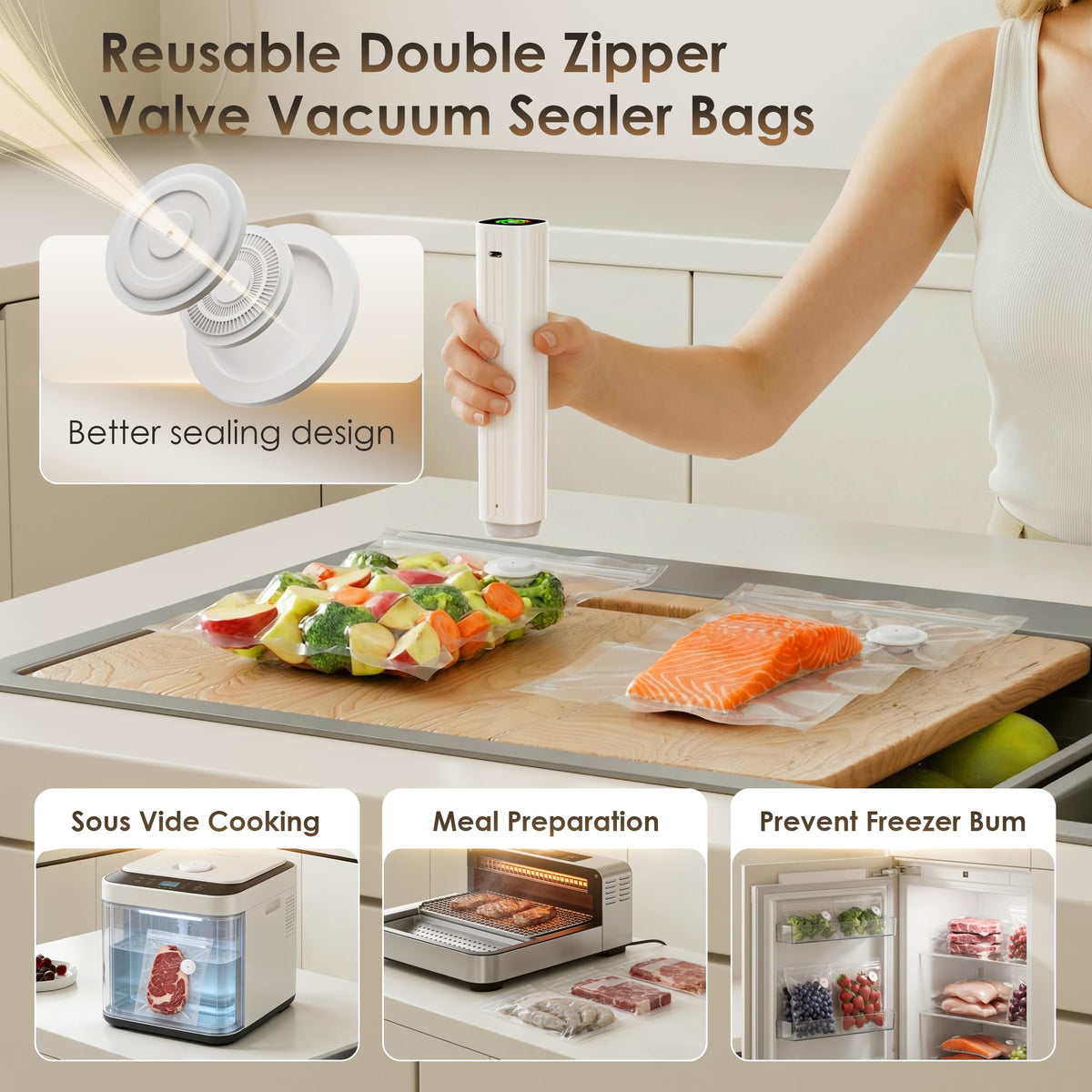 Natupo compact size fits small kitchens and drawers for clutter-free storage