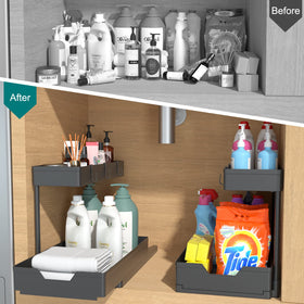 NATURE'S SOURCE L-shape narrow-space solution fits tight corners without clutter.