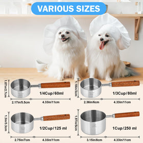 Navona half-cup scoop designed for balanced portions during daily feeding