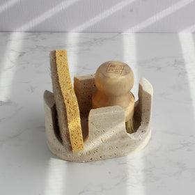 Nawgnail gift-pack travertine holder is ready for new homeowners