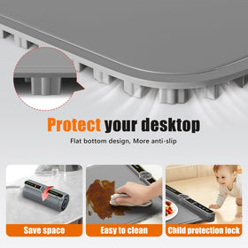 NAXBEY warming mat timer controls display for precise warming.