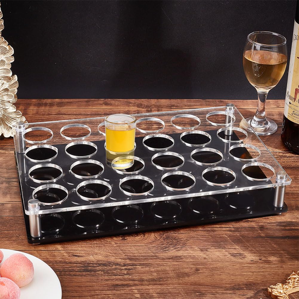NBEADS restaurant service tray keeps drinks stable during transport