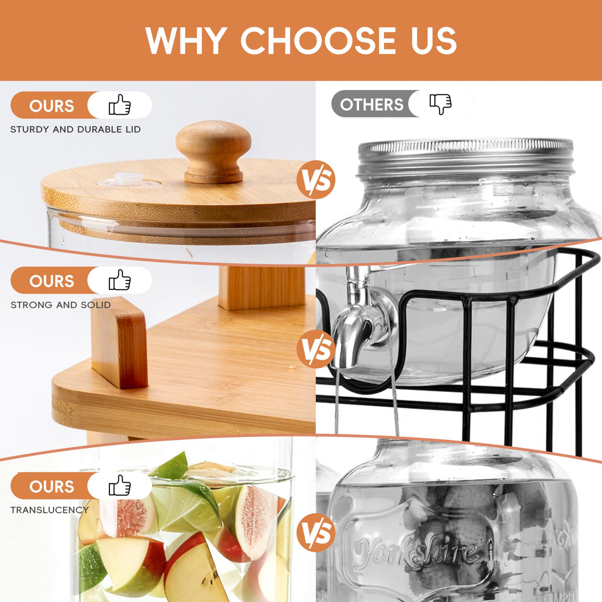 NBNSTHV fruit tea inside dispenser adds colorful flavor options