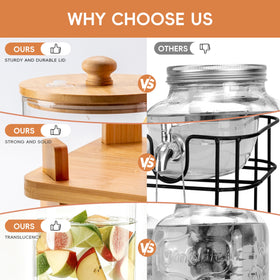 NBNSTHV fruit tea inside dispenser adds colorful flavor options