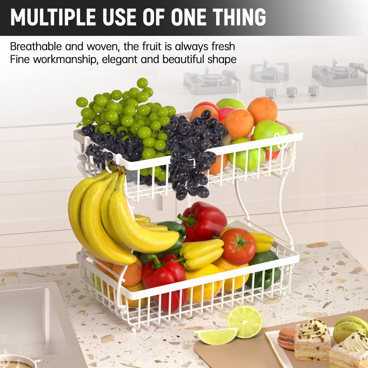 Nbwxcwbs counter-space-saving rack frees up kitchen workspace