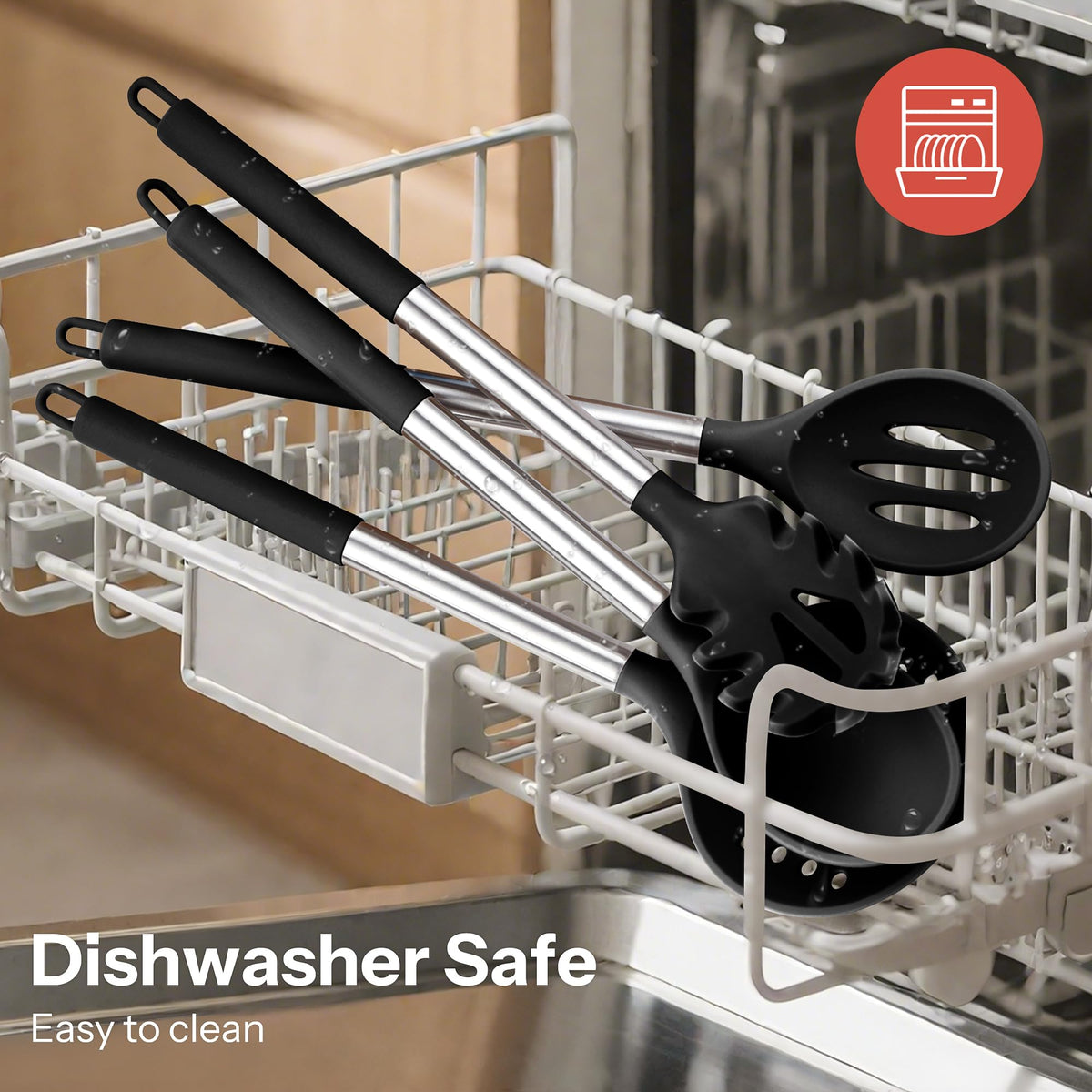 NCUE 28-piece set displayed on countertop for daily cooking.