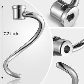 Ne-totoro stainless steel spiral hook close-up highlighting durability