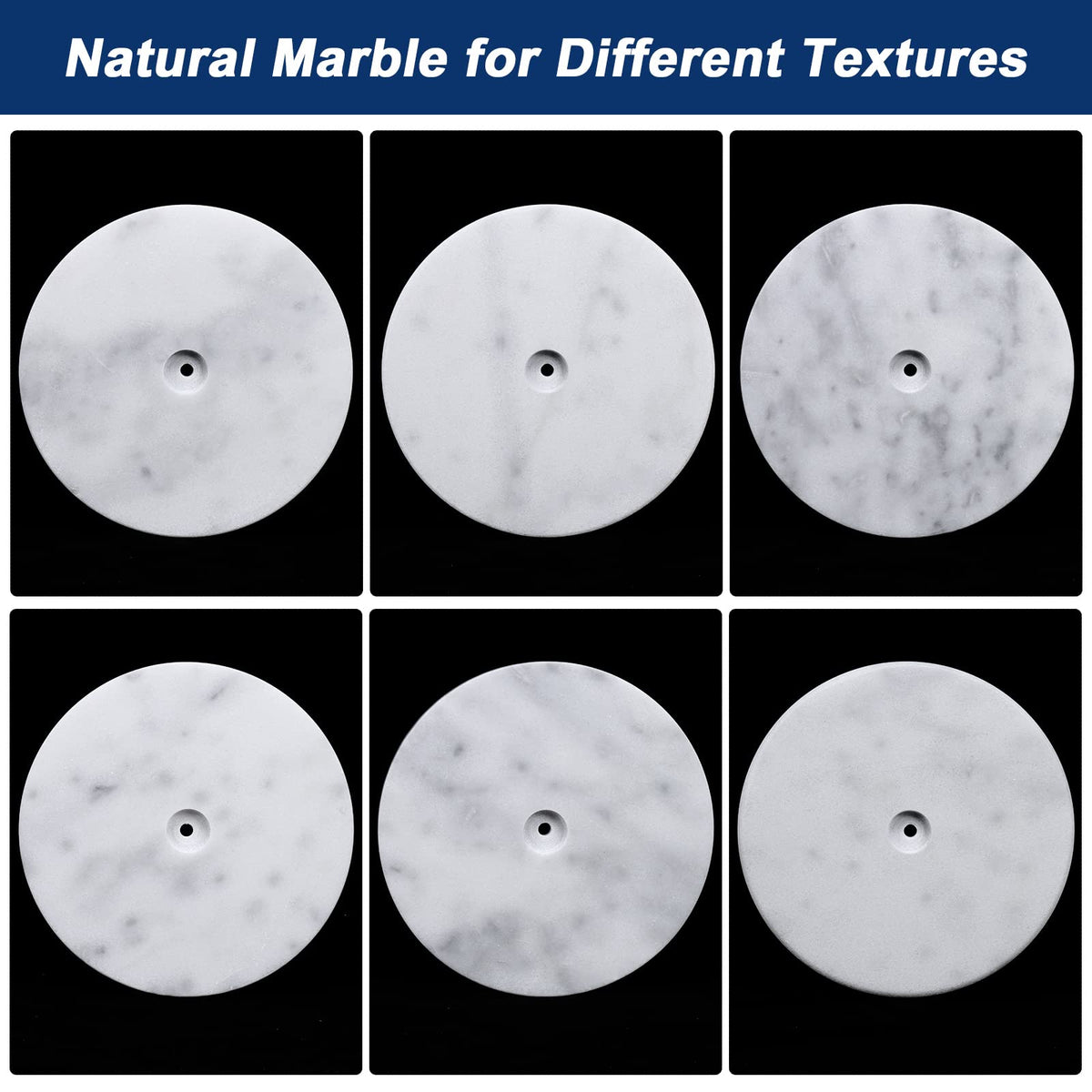 NearMoon marble-base with anti-slip feet enhances countertop stability.