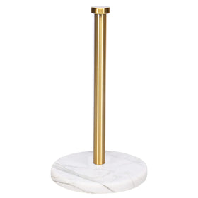 NearMoon standing towel holder with marble-base for rustproof stability on humid counters.