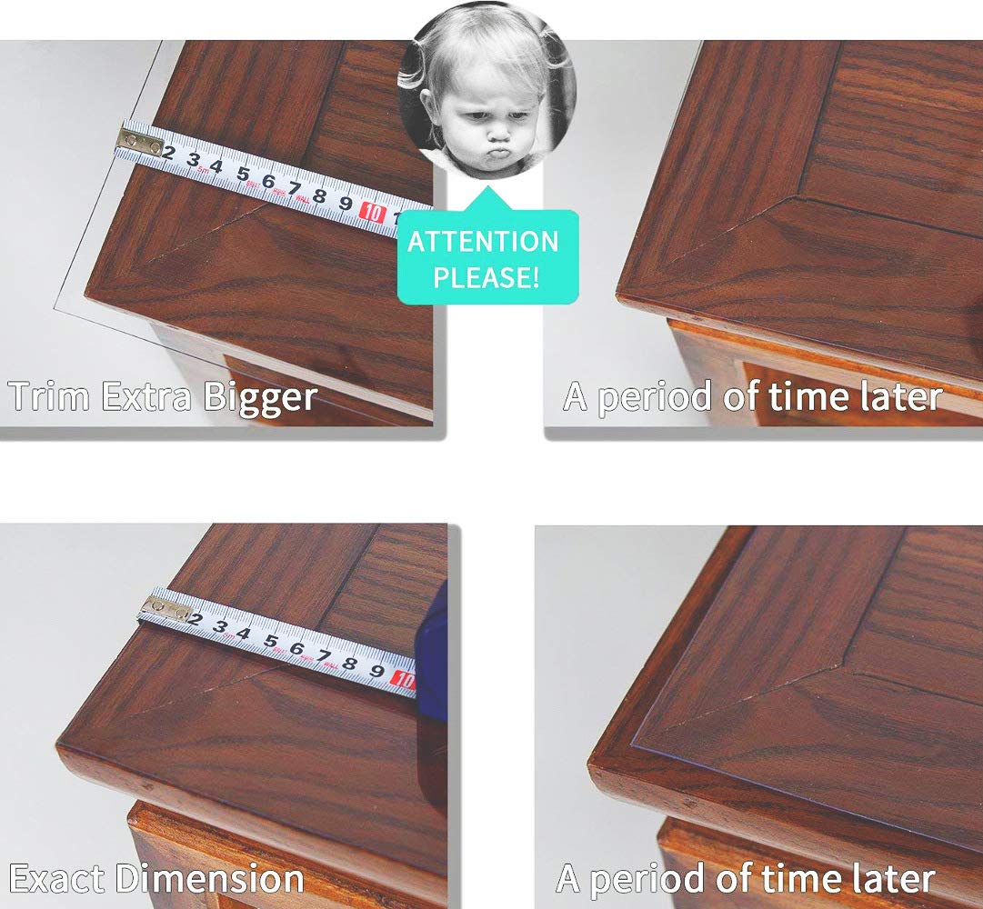 NECAUX protector fits wood, marble, and granite tables with versatile compatibility.