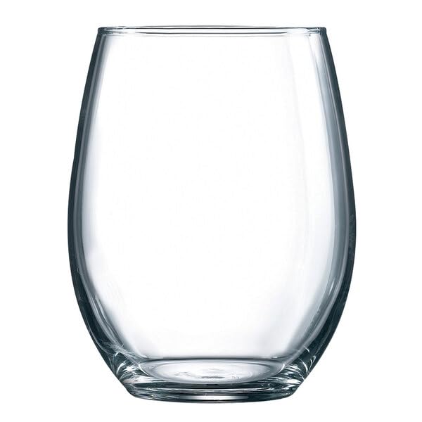 Necessia stemless wine glasses with slender bowls enhance aromas and enable precise pours for any occasion
