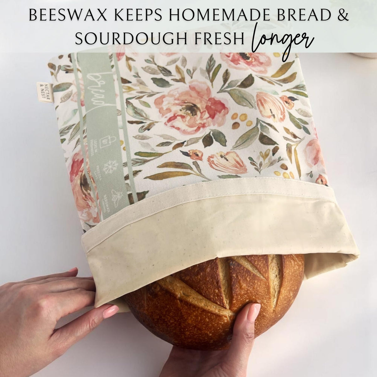 Nectar & Nest 10-inch bowl cover over a mixing bowl keeps dough hydrated.