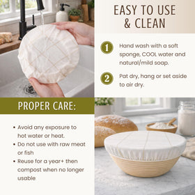Nectar & Nest compostable materials note in packaging.