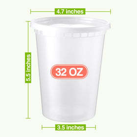 NEEBAKE airtight-leakproof deli containers keep soups fresh for on-the-go meals