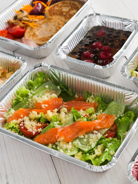 NEEBAKE easy-cleanup disposable pans simplify hosting and cleanup