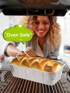 NEEBAKE pans with secure lids protect food during transport