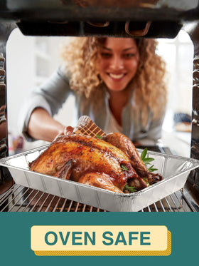 NEEBAKE oven-to-freezer safe pans support versatile cooking workflows