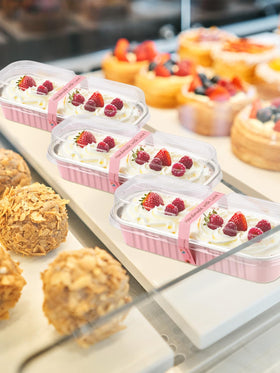 NEEBAKE oven-safe mini loaf pans for baking and freezing.