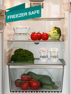 NEEBAKE sturdy tin foil trays resist warping during baking.