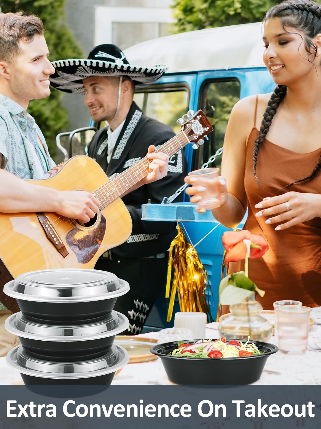 NEEBAKE 24oz containers offer durable, reusable meal solutions for home and travel.