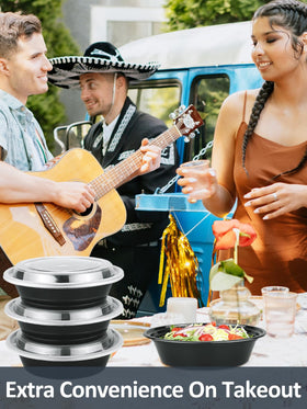 NEEBAKE 24oz containers offer durable, reusable meal solutions for home and travel.