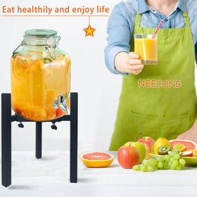 NEECONG sturdy steel frame highlighted for outdoor party durability.