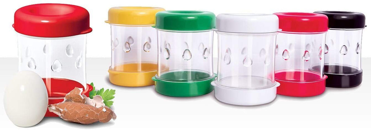 NEGG membrane-release feature aids shell release for stubborn shells.