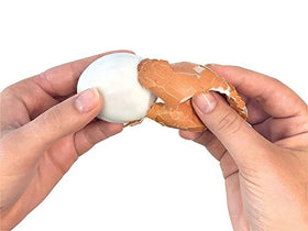 NEGG boiled egg peeler red egg-progress view helps judge readiness