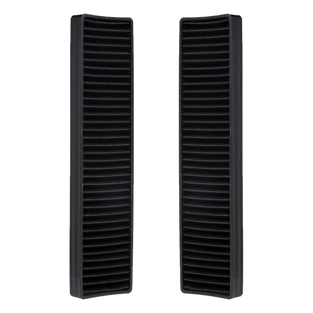 NelsMich microwave charcoal filter box packaging shows compatibility with LG and Ken-more models.
