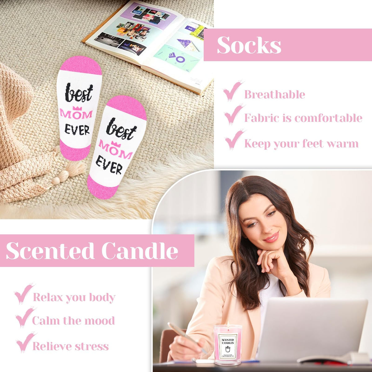 Nemlistey cozy socks keep feet warm on chilly days