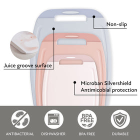 Neoflam BPA-free plastic cutting board for safe daily prep