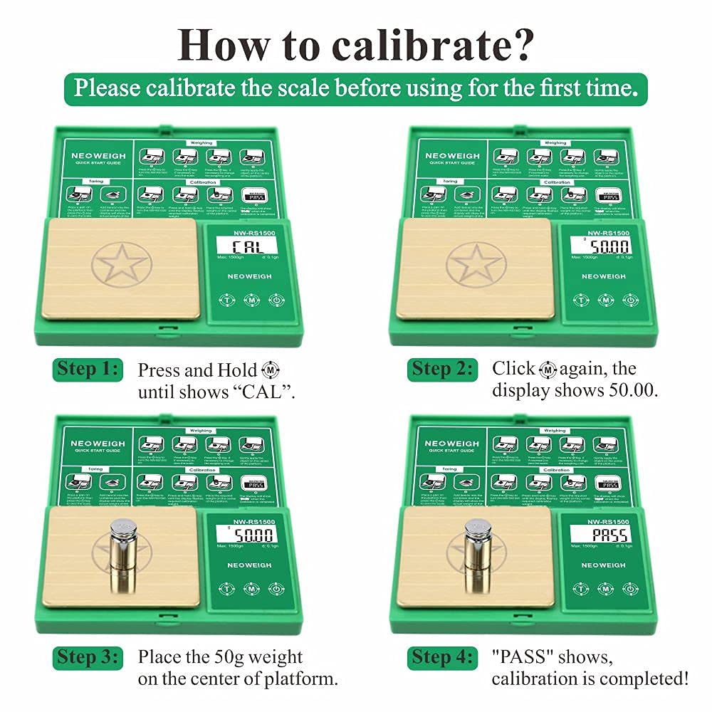 NEOWEIGH reloading scale tare function for quick net weight readouts.