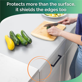 NEOZENSE food-grade silicone countertop mat offers safe, easy-to-clean surface